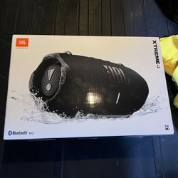 JBL Xtreme 4 Portable Bluetooth Waterproof Speaker - Black 