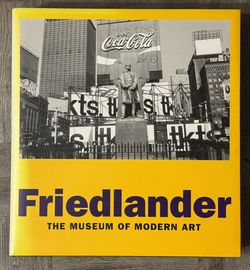 Friedlander the Museum of Modern Art-Galassi- First EDITION-Hardcover-2005