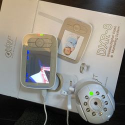 Infant Optics DXR-8 480p Video Baby Monitor, Non-WiFi Hack-Proof FHSS Connection