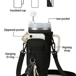 Insulated Cup Holder Bag – Fits Phone/Keys 