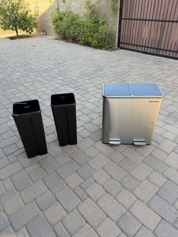 SONGMICS Trash Can