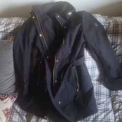 Michael Kors Hooded Raincoat Size M