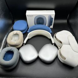 Apple AirPod Max 1st Gen White Headphones Noise Cancellation