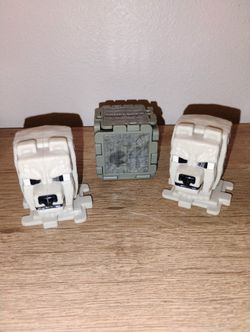3 Minecraft Toys | McDonald's Toys Bundle| Set| Lot