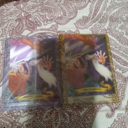 2 Sealed Albus Dumbledore Holographic Card's 