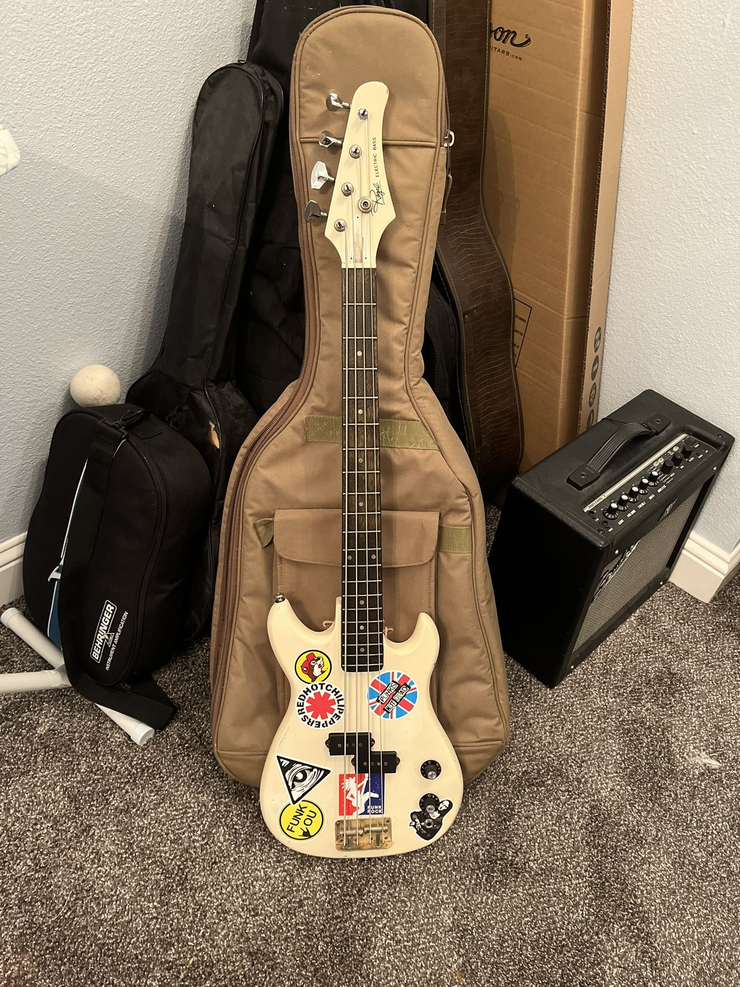 Vintage 80’s Regal Short Scale Bass