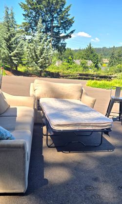 Sofa bed couch set