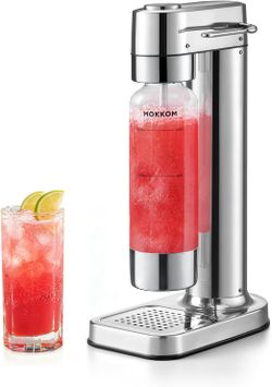 MOKKOM Sparkling Soda Maker - new