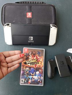 Cash is $230! Firm. Trade value is $320!. Or half Cash $160! & $160! Trade value. Is big Screen White edition 128GB Nintendo Switch OLED with all you