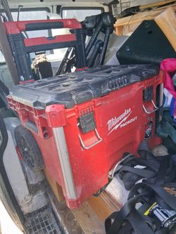 Milwaukee tools and toolbox