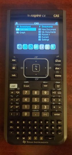 TI-Nspire CX CAS graphing calculator