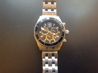 Invicta stainless steal watch
