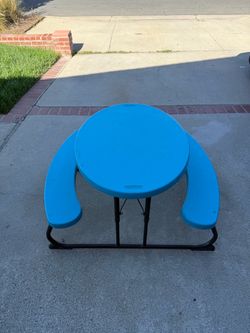 Lifetime Kids Table and Bench Set