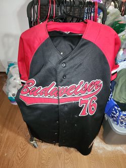 Budwiswer baseball jersey
