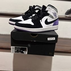 2020 Air Jordan 1 Mid SE 'Varsity Purple'