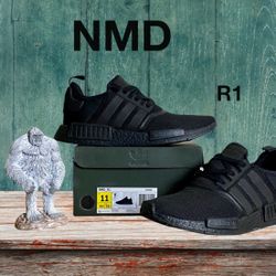 Adidas NMD R1 Black Sneakers 