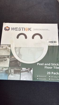 Westick Peel and stick floor tile