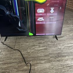 TCL Roku Television (Damaged Screen)