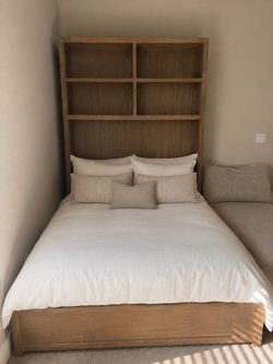 RESTORATION HARDWARE LAGUNA STORAGE CUBBY BED