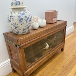 Vintage Macey Furniture Barrister Low Bookcase/Cabinet