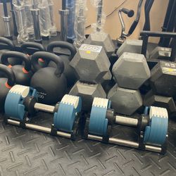 Highest Quality Adjustable Dumbbells 5lbs to 50lbs