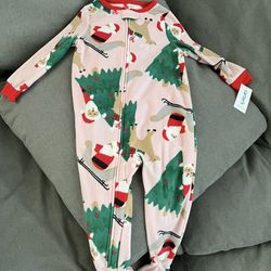 Carter Christmas Bodysuit 2T 