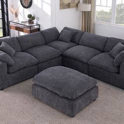 Ottoman & Couch 🛋️ Brand New In Box 📦 Free Drop Off 3 Different Colors 