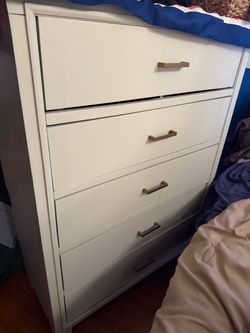 IKEA KOPPANG 5-drawer chest — White