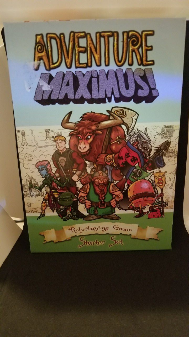 Adventure maximus board role play gaming special for kids and family