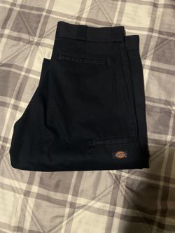 Navy Dickies Double Knee Pants Size 34 By 30
