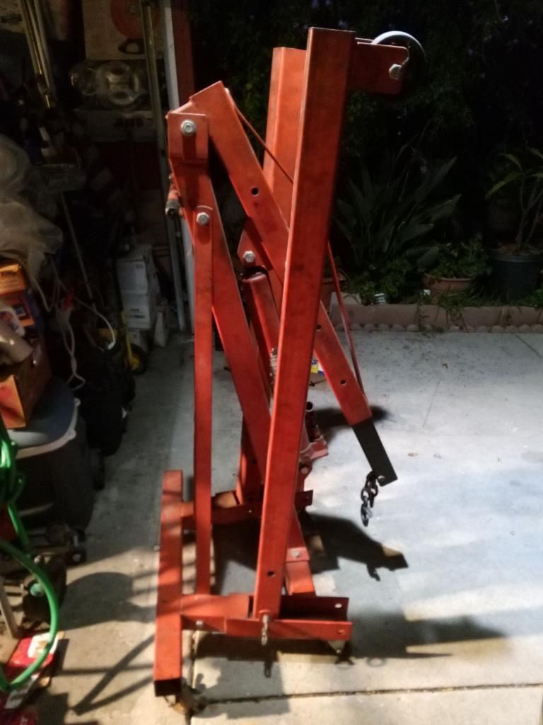 Gato Hidráulico Para Sacar Motores De Carro