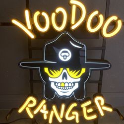 🔥 Voodoo Ranger Led Beer Sign Bar Light