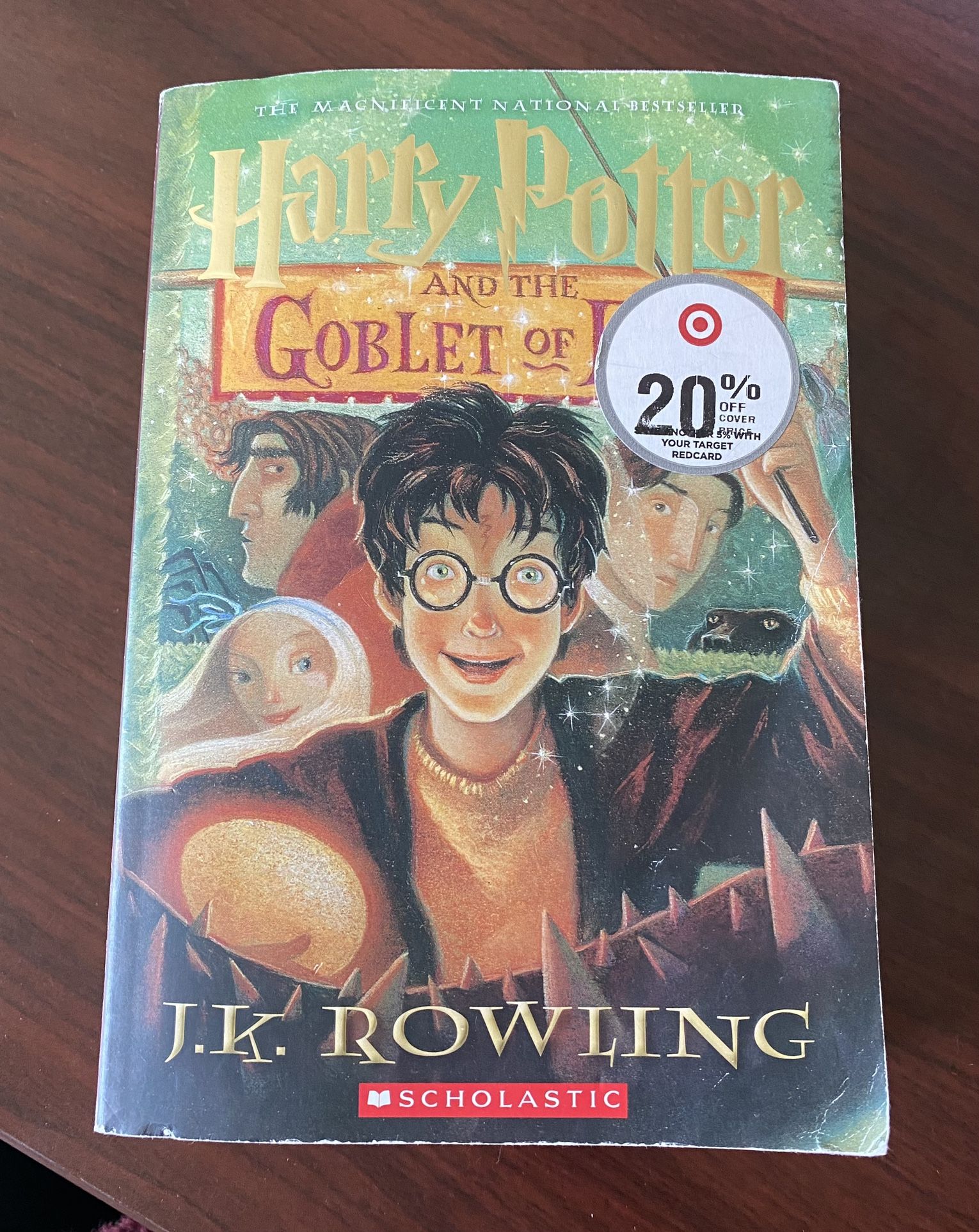 Harry Potter And The Goblet Of Fire (Book 4) - Paperback, By J.K. Rowling - GOOD