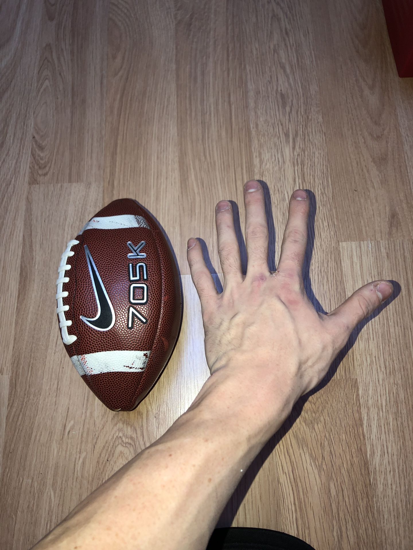 Youth sized kid football