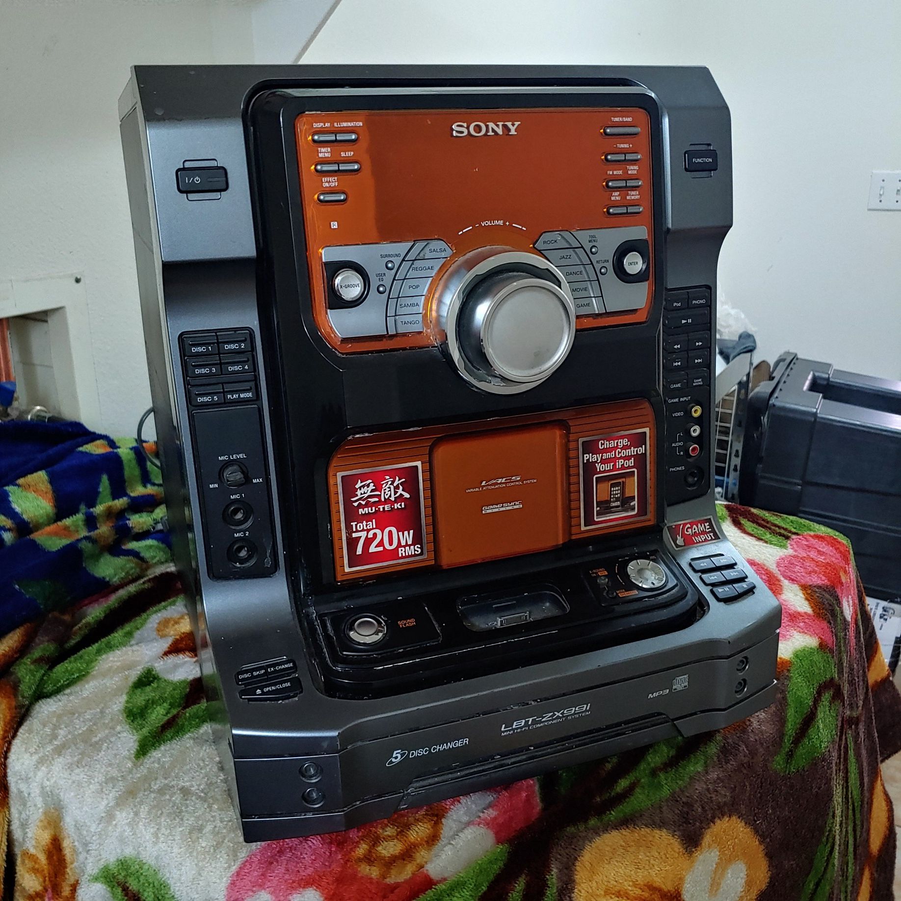Sony home stereo system