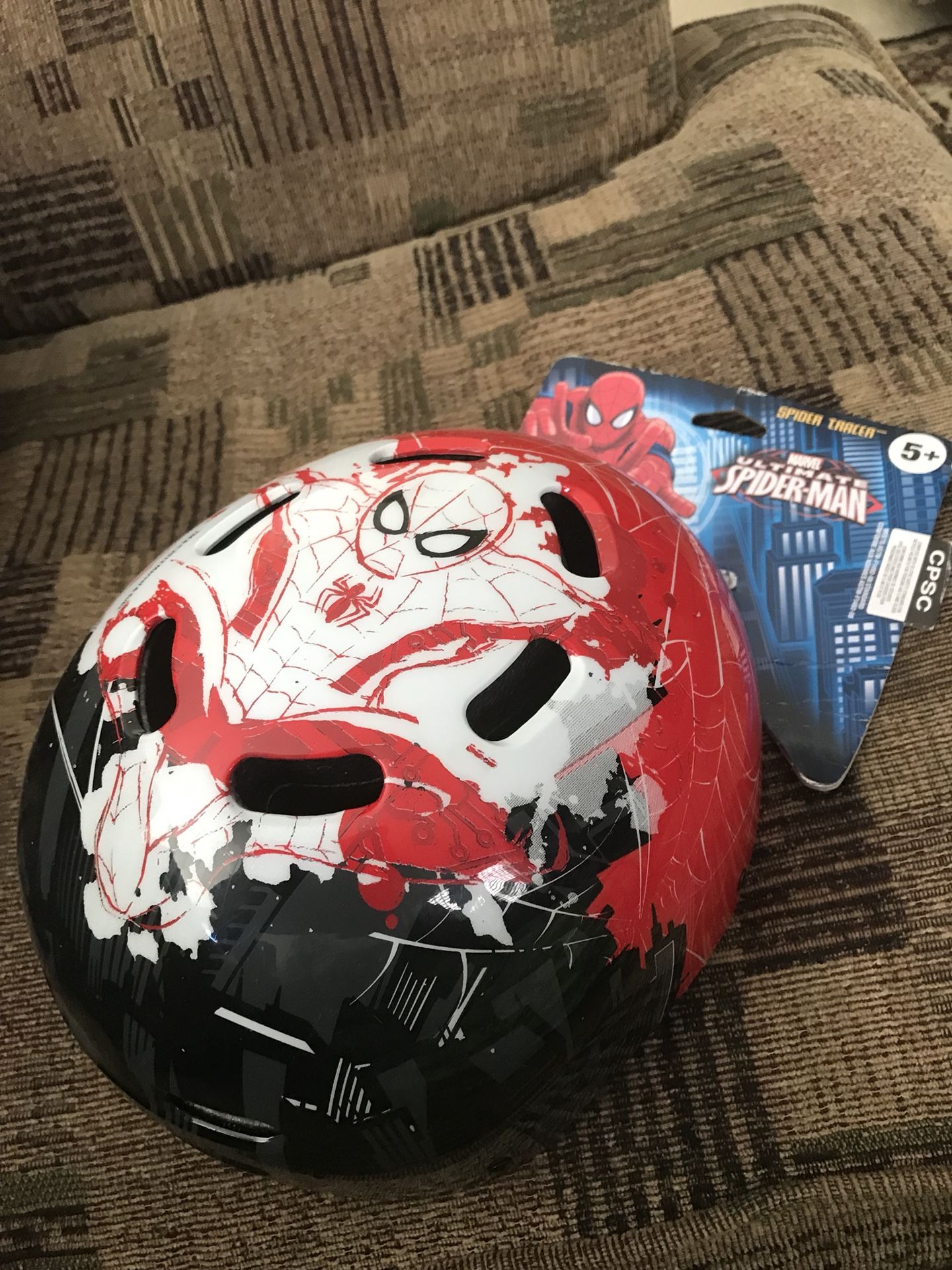 Spider-Man helmet