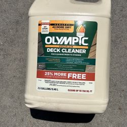 Olympic Deck Cleaner, Price Reduced