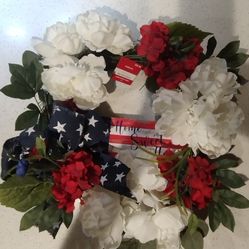 Wreath Ideal For 4th Of July