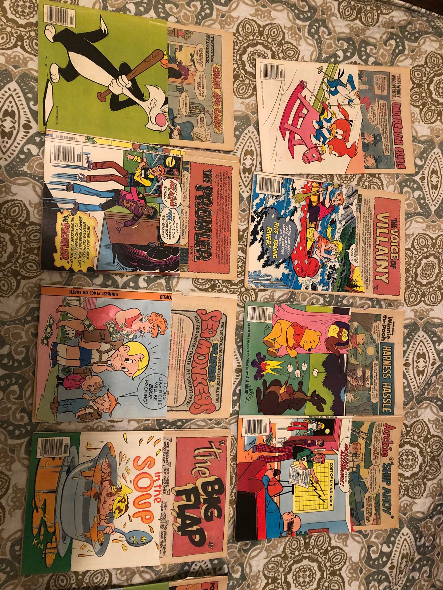 Original comic books