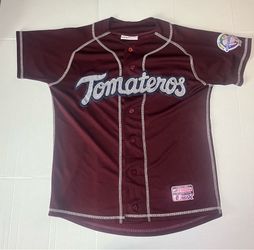 Tomateros De Culiacan  Mexican Baeball Jersey Maroon Medium