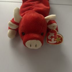 Snort The Bull Beanie Baby 