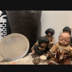Native American Porcelain Dolls