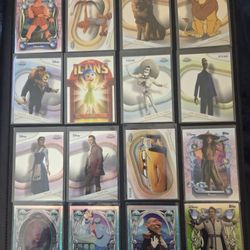 2025 Disney Topps Chrome Trading Cards 