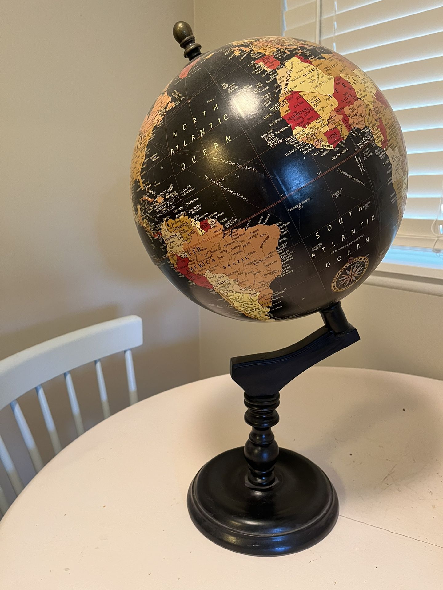 Dark Antique Globe