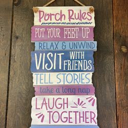 Porch Sign 