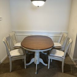 Dining Table With Four Chairs 
