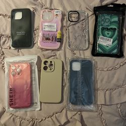 Bundle Of 7 Cell Phone Cases