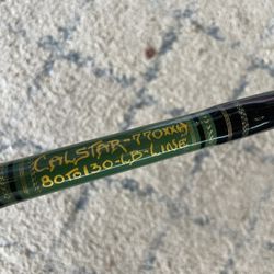 Calstar Grafighter 770XXH 80-130# Rail Rod $350 OBO