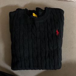 Black Polo Sweater