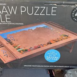 Jigsaw Puzzle Table